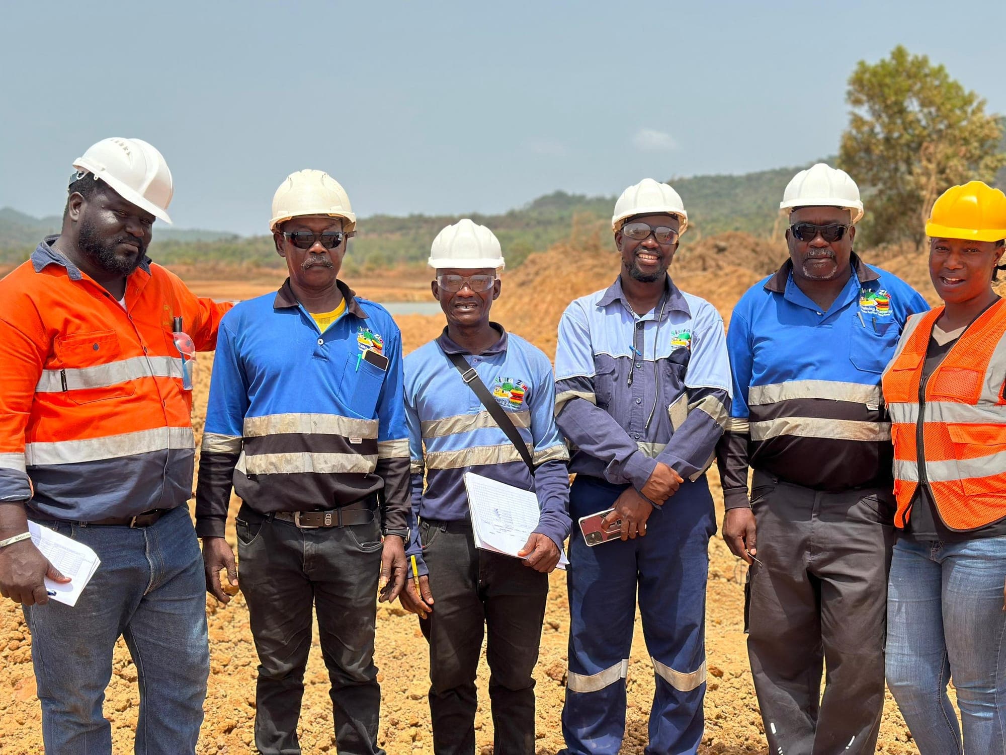 SierraZim heavy-vehicle training on the field course